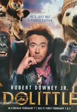 Dolittle british movie poster - DesireMovies, DesireMovies2.My